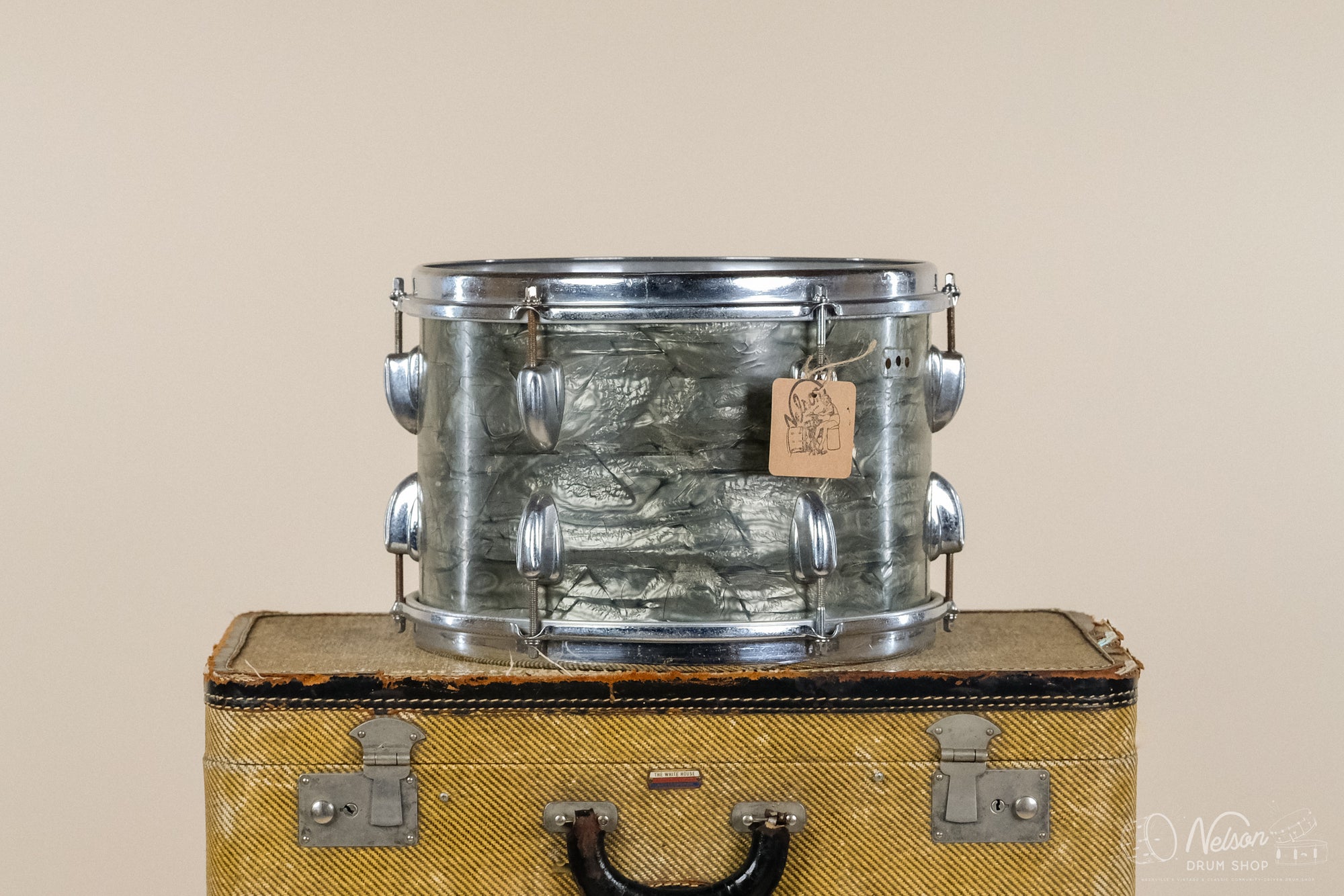 1960s Slingerland Tom in Sky Blue Pearl - 8x12