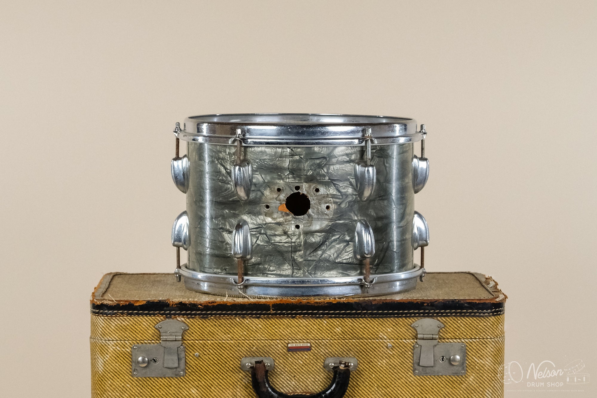 1960s Slingerland Tom in Sky Blue Pearl - 8x12
