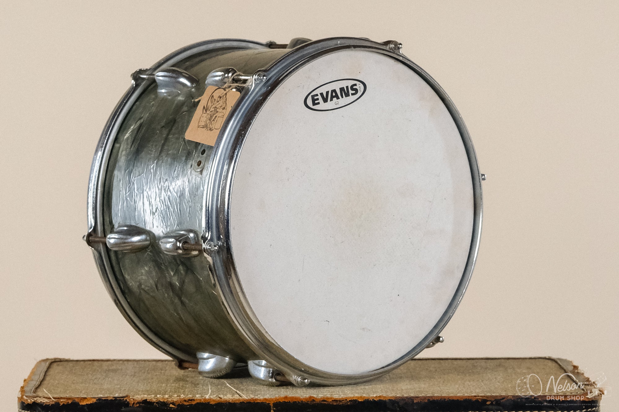 1960s Slingerland Tom in Sky Blue Pearl - 8x12