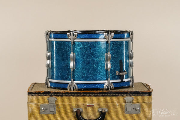 1950s WFL 'Contest Model' No. 472 in Aqua Sparkle - 8x15