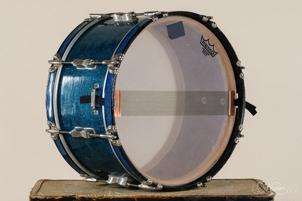 1950s WFL 'Contest Model' No. 472 in Aqua Sparkle - 8x15