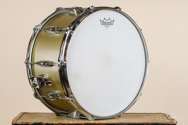 Used Gretsch Broadcaster in Matte Gold Top Lacquer - 8x14