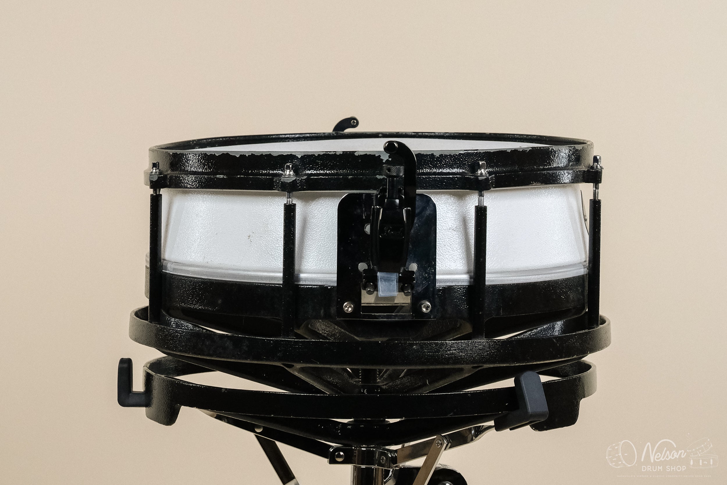 Used 1st Gen Firchie TM-1 'Time Machine' in White – Nelson Drum Shop