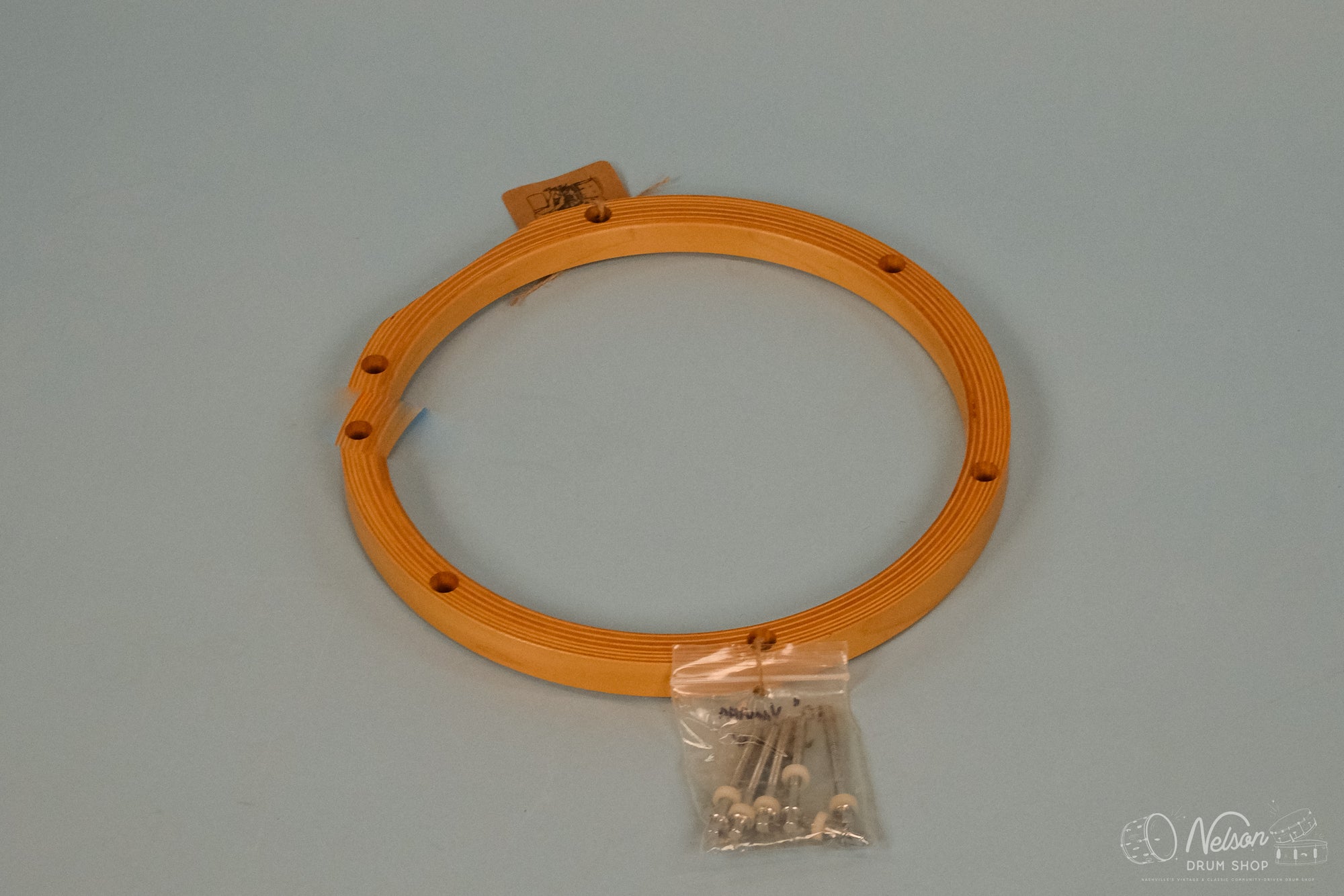 Used Yamaha Vintage Wood Hoop 6 Lug W/Tension Rods (Single) - 10"