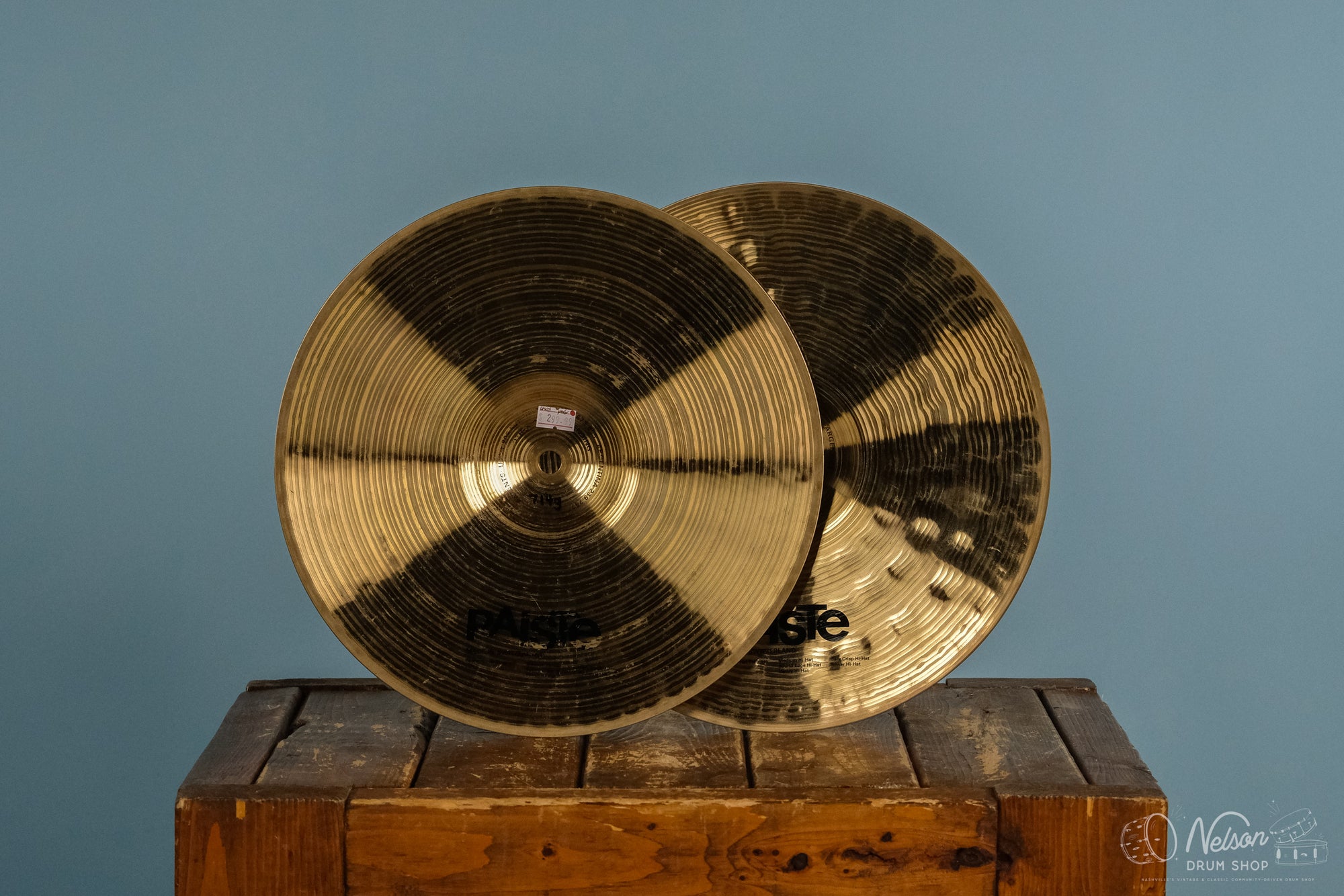 Used Paiste Signature Heavy Hi-Hats - 12"