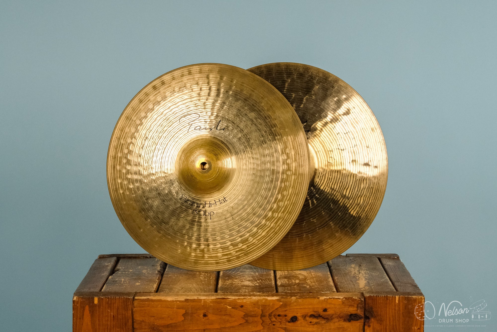Used Paiste Signature Heavy Hi-Hats - 13"