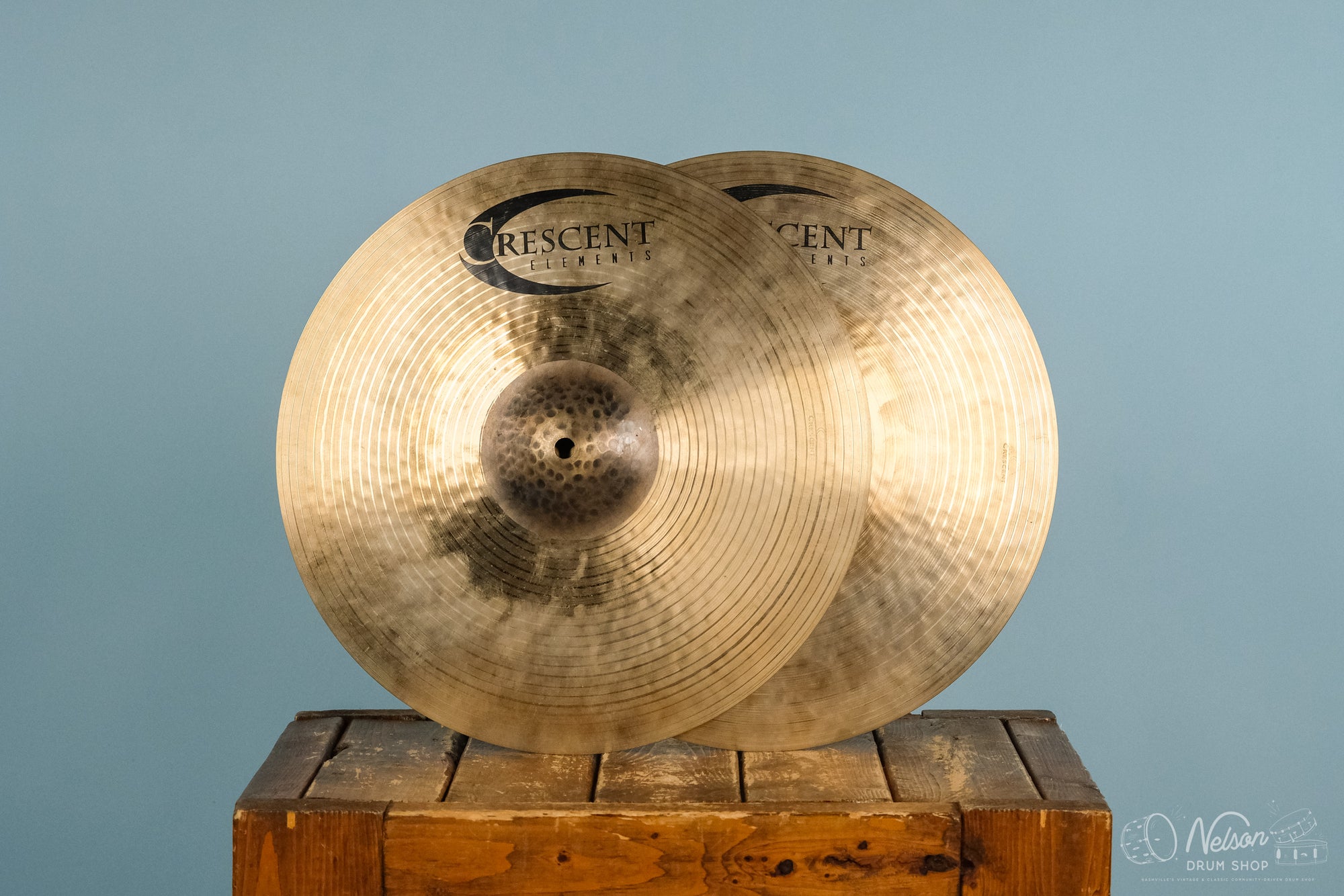 Used Sabian Crescent Elements Hi-Hats - 15"