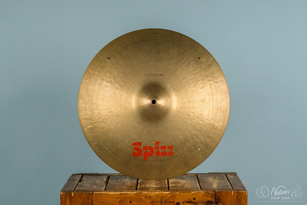 Used Spizz Crash Ride with 4 rivet holes - 18"