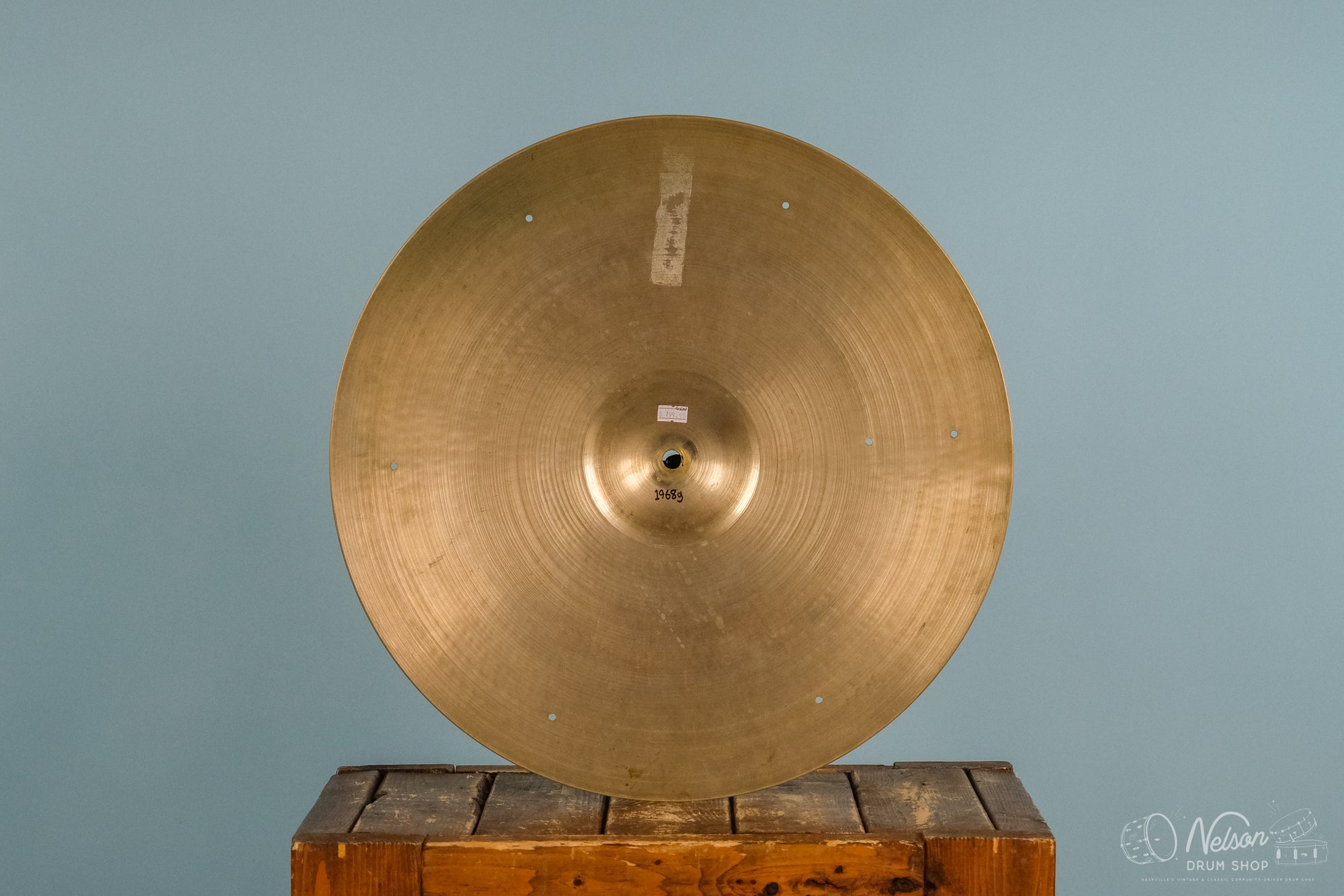 1960s Zildjian Sizzle Ride - 20"