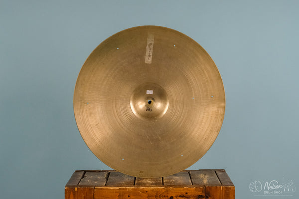 1960s Zildjian Sizzle Ride - 20"
