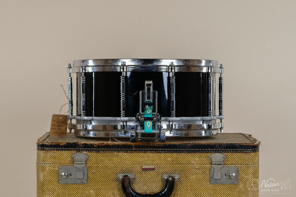 1st Gen Pearl Free Floating Maple Shell in Black Gloss - 6.5x14