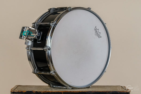 1st Gen Pearl Free Floating Maple Shell in Black Gloss - 6.5x14