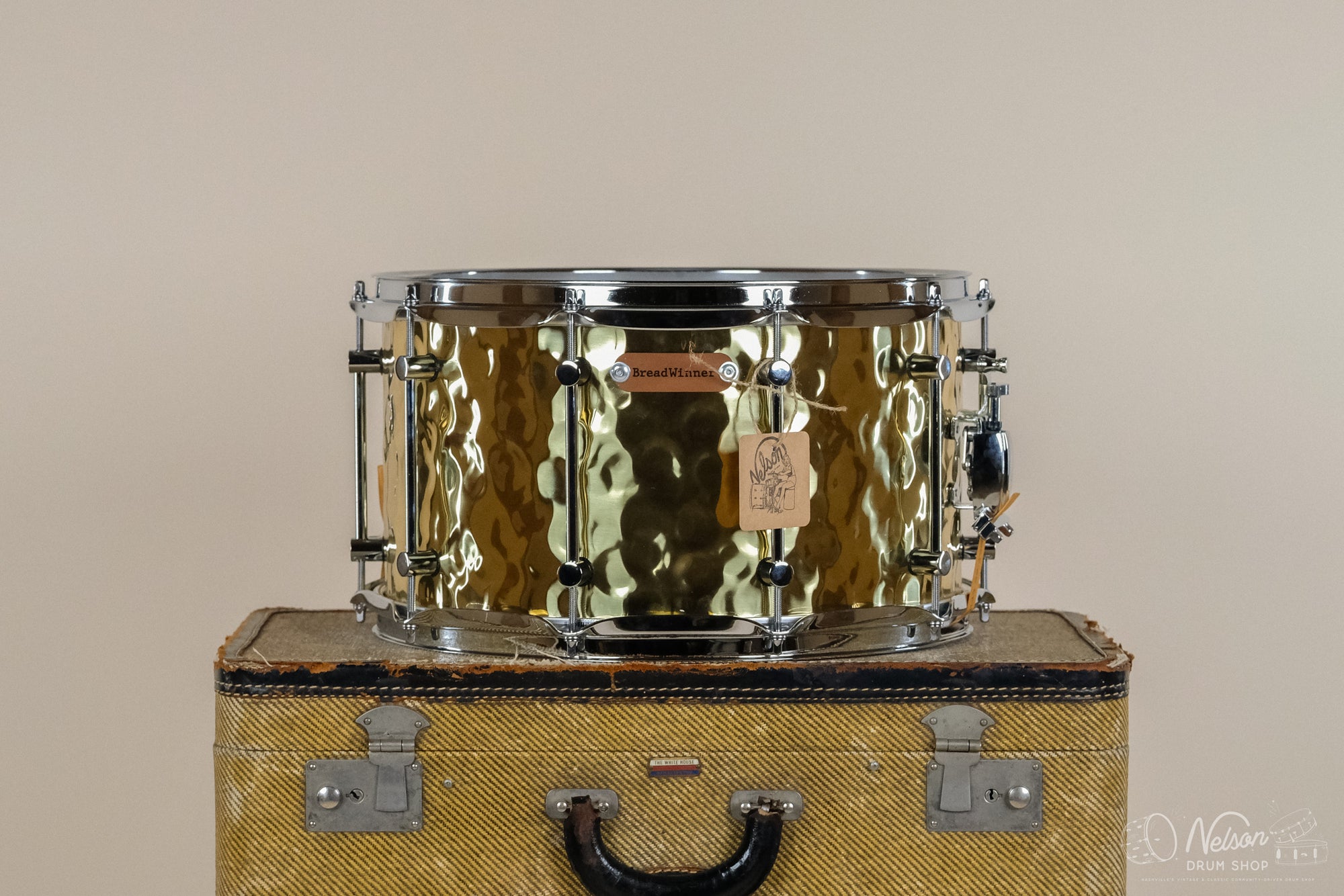 BreadWinner Hammered Brass ‘HamBra’ 8 Lug - 8x14