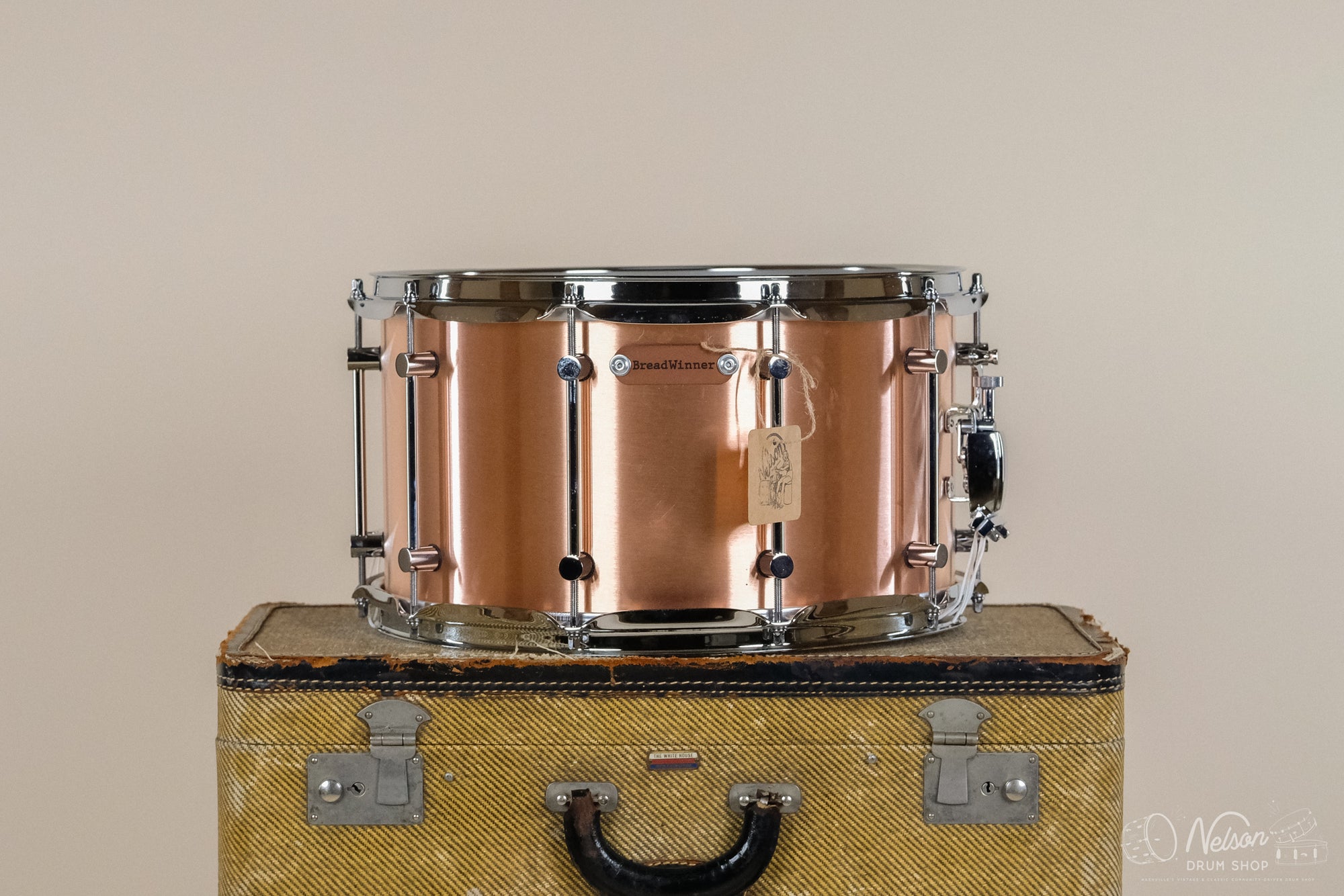 Breadwinner 'Pocket Change' Straight Shell in Polished Copper - 8x14