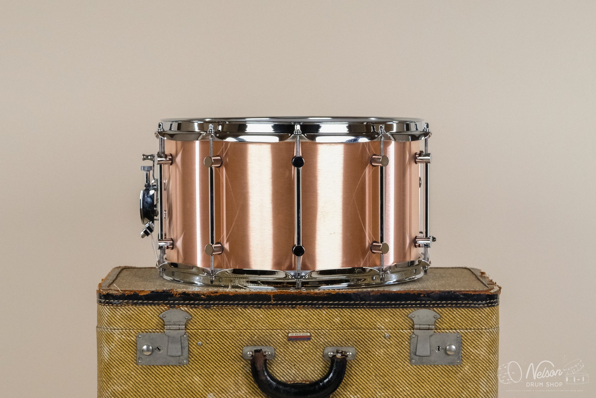 Breadwinner 'Pocket Change' Straight Shell in Polished Copper - 8x14