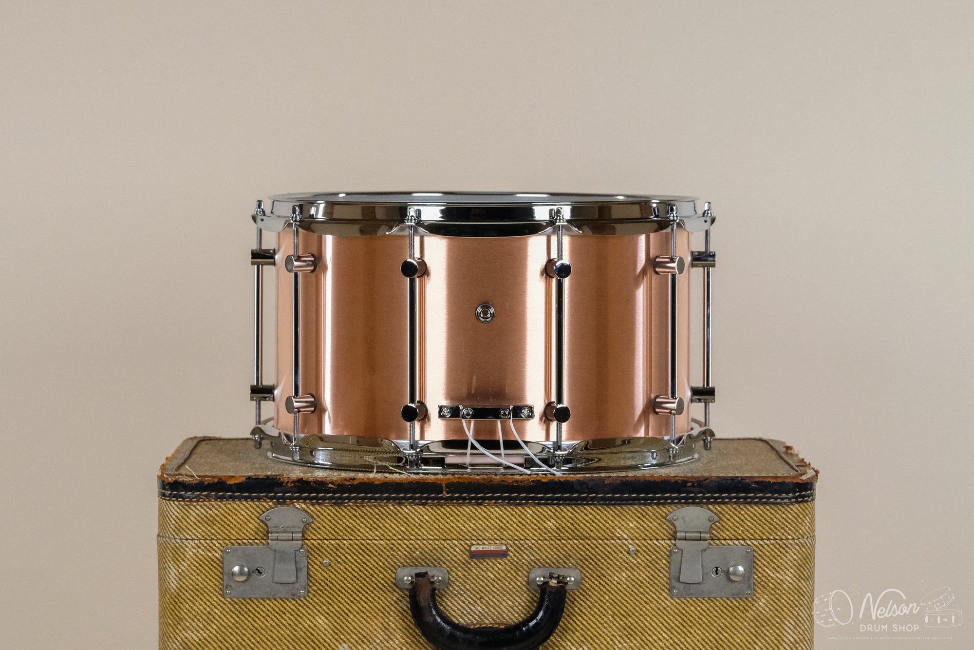 Breadwinner 'Pocket Change' Straight Shell in Polished Copper - 8x14