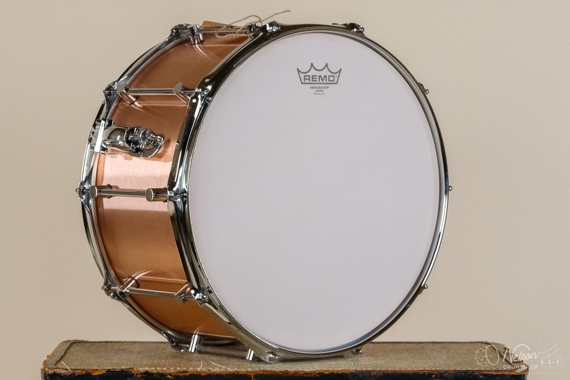 Breadwinner 'Pocket Change' Straight Shell in Polished Copper - 8x14