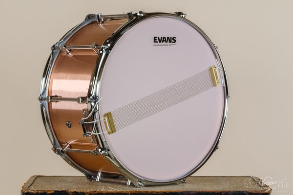 Breadwinner 'Pocket Change' Straight Shell in Polished Copper - 8x14