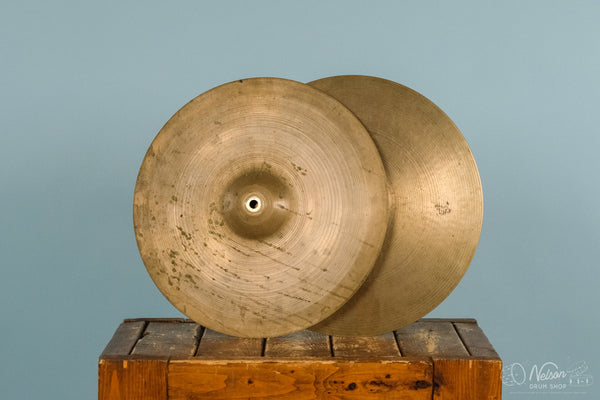 1950s/70s Avedis Zildjian Hi Hats - 14"
