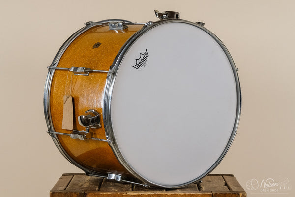 1950s WFL Tenor Floor Tom in Gold Sparkle - 12x17