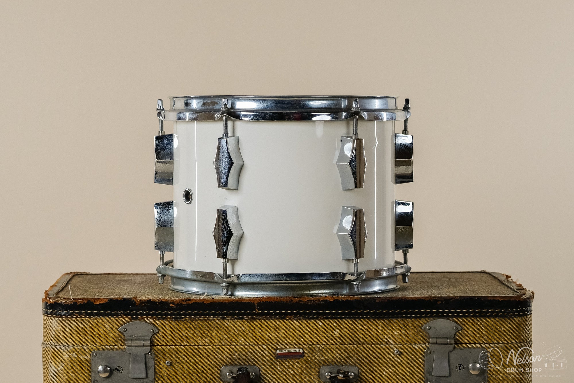 1980s Corder in White Formex Finish - 8x10