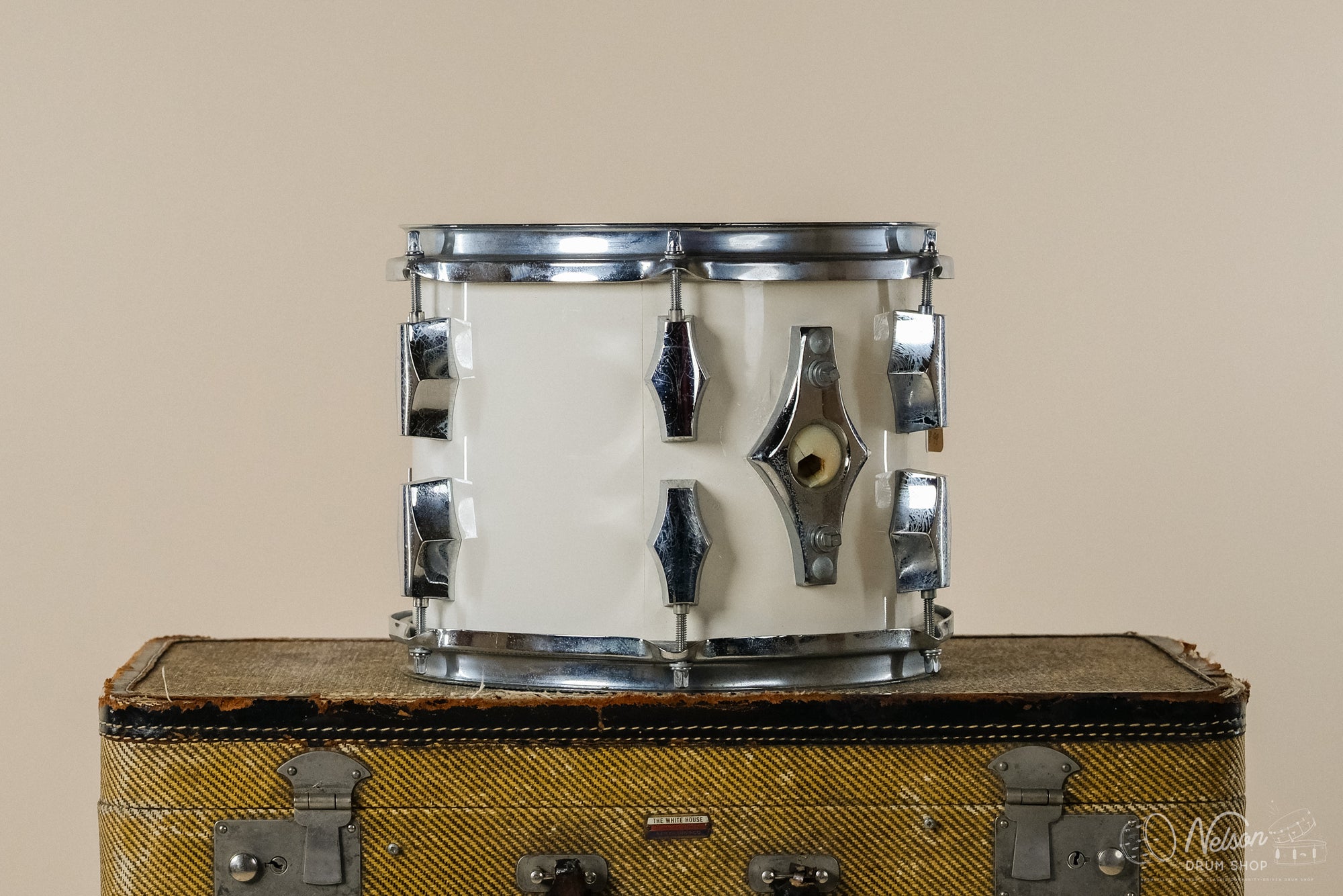 1980s Corder in White Formex Finish - 8x10