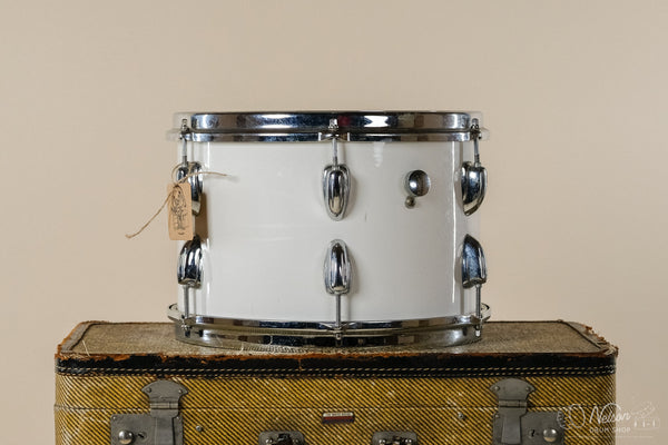 1970s Slingerland 3-Ply in White Gloss - 8x12