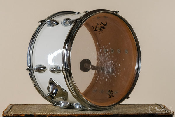 1970s Slingerland 3-Ply in White Gloss - 8x12