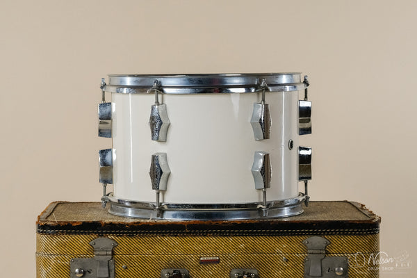 1980s Corder in White Formex Finish - 8x12