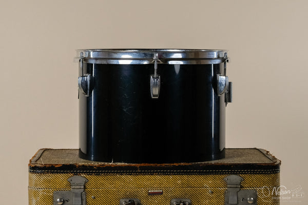 1970s Ludwig Vistalite Concert Tom in Black - 9x13