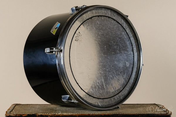 1970s Ludwig Vistalite Concert Tom in Black - 9x13