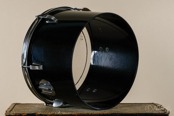 1970s Ludwig Vistalite Concert Tom in Black - 9x13