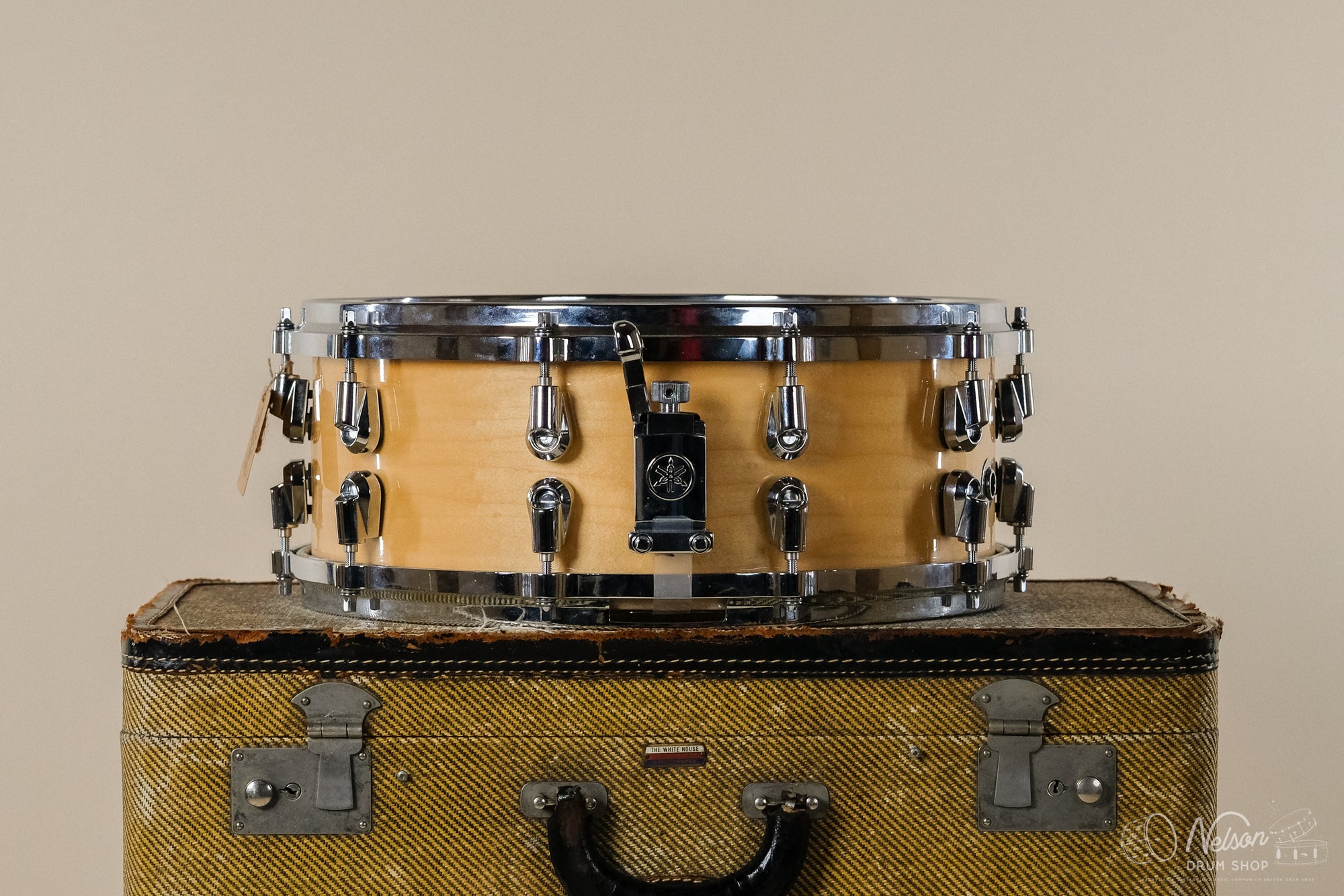 Used Yamaha Maple Custom Absolute 1 of 1 Keith Carlock Custom - 5.5x14