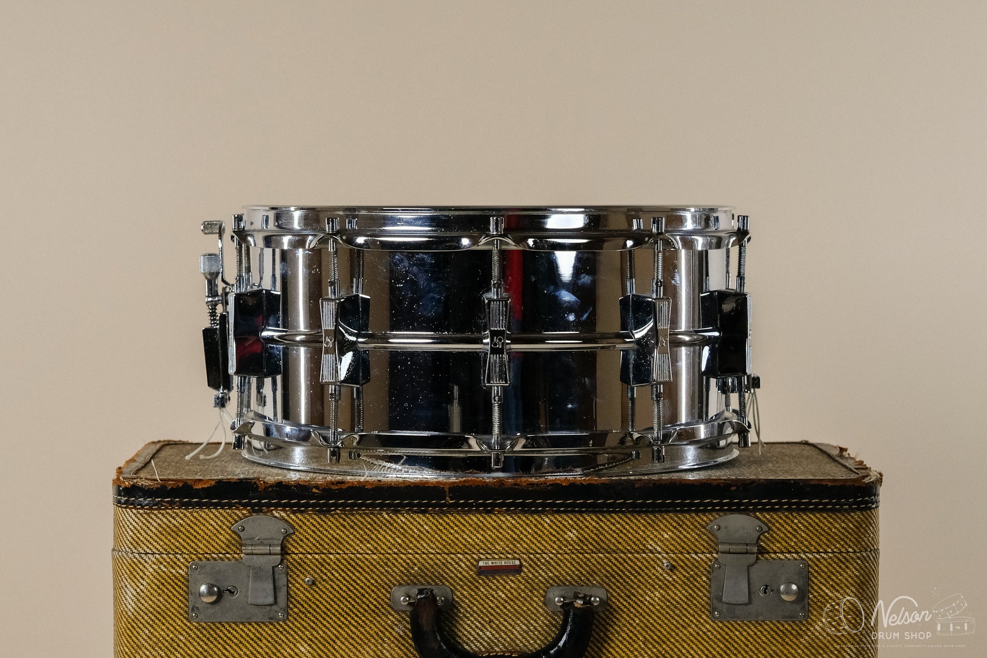1980s Sonor D 506 Ferromanganese Steel - 6.5x14