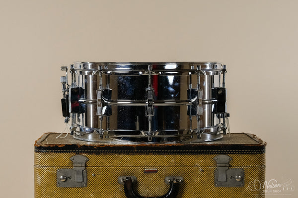 1980s Sonor D 506 Ferromanganese Steel - 6.5x14
