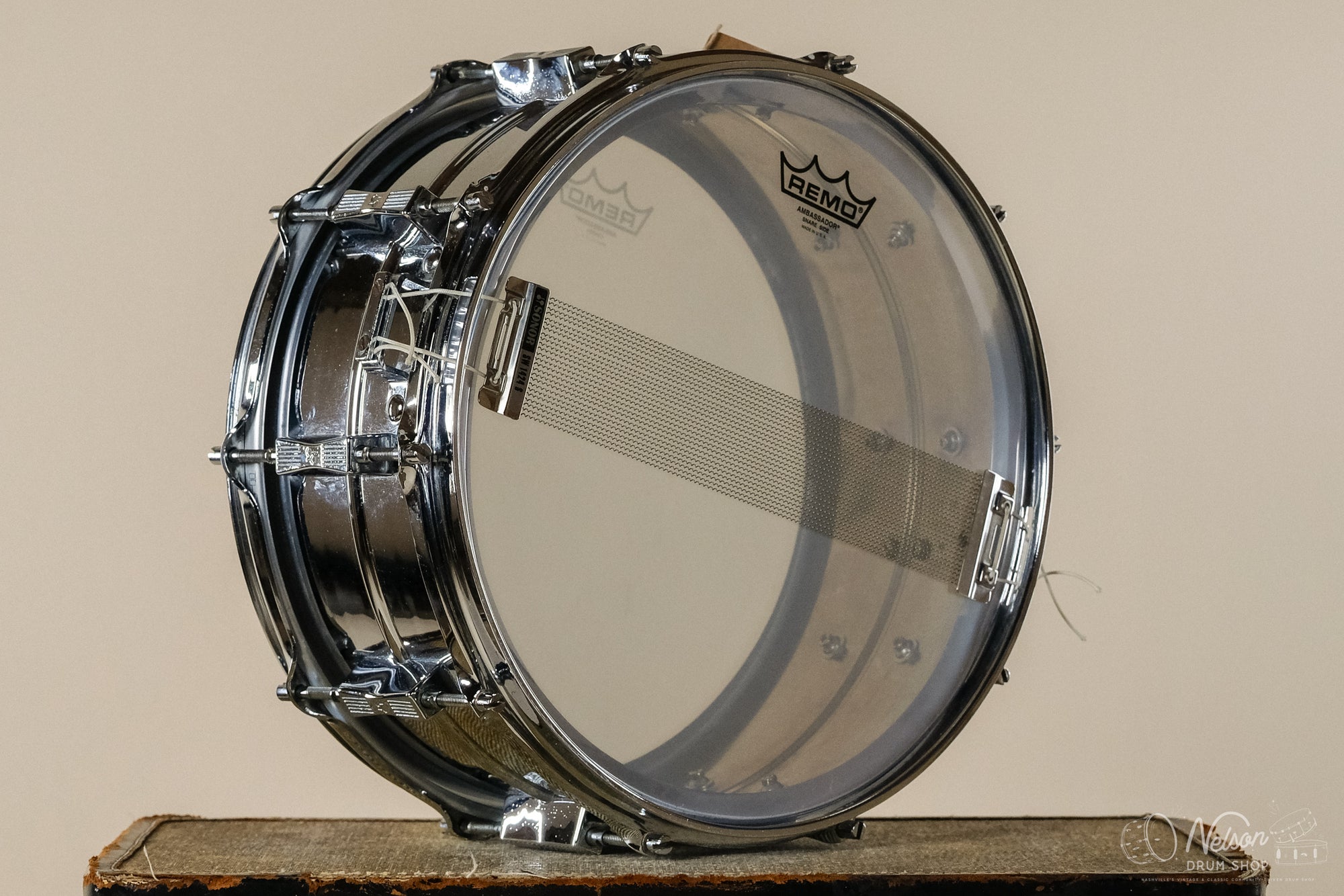 1980s Sonor D 506 Ferromanganese Steel - 6.5x14