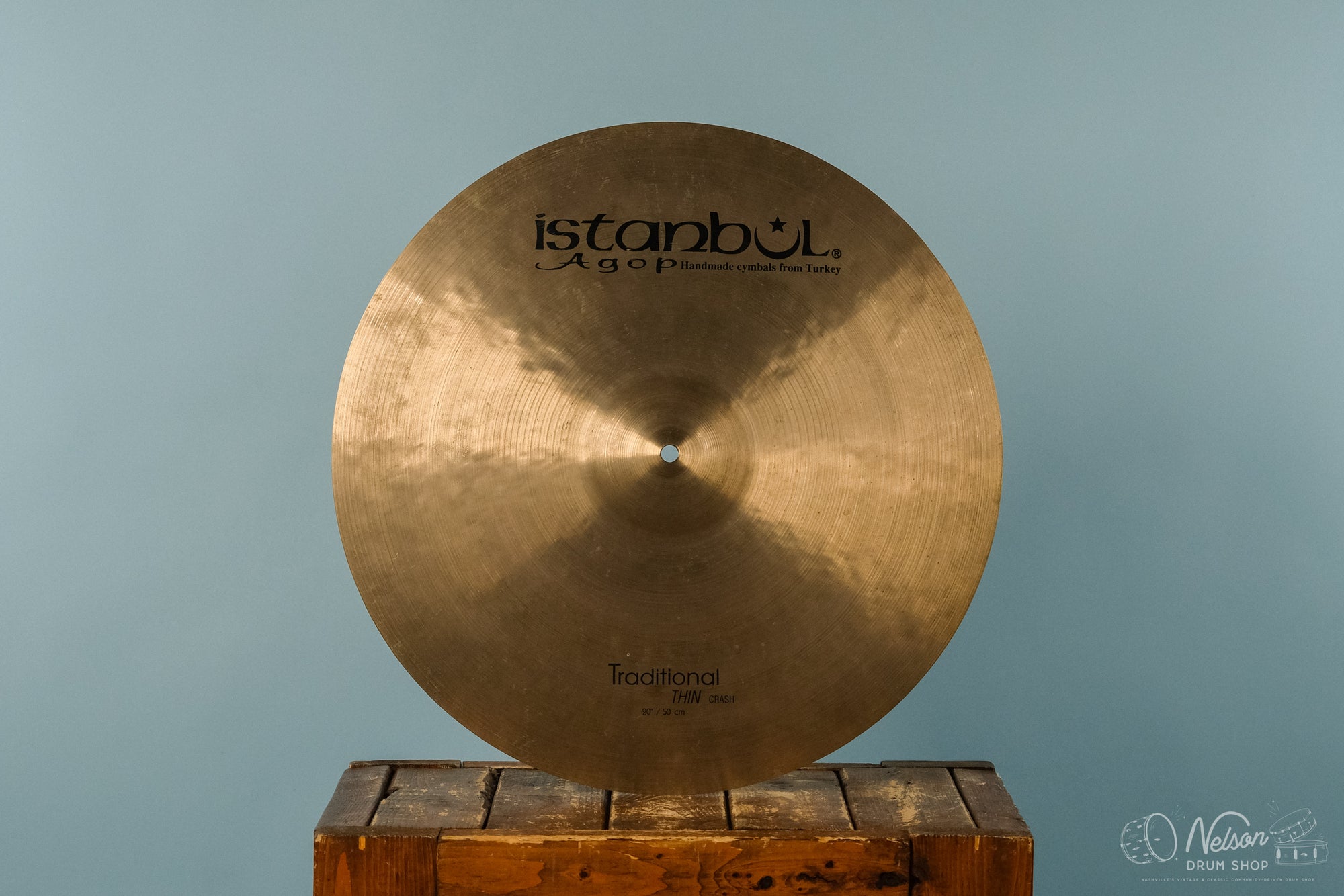 Used Agop Istanbul Traditional Thin Crash - 20"