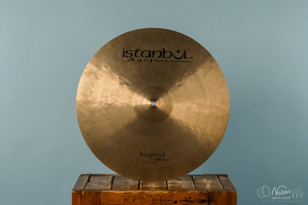 Used Agop Istanbul Traditional Thin Crash - 20"