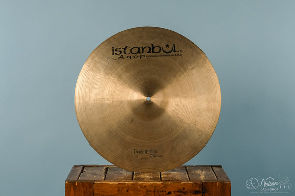 Used Agop Istanbul Traditional Thin Crash - 19"