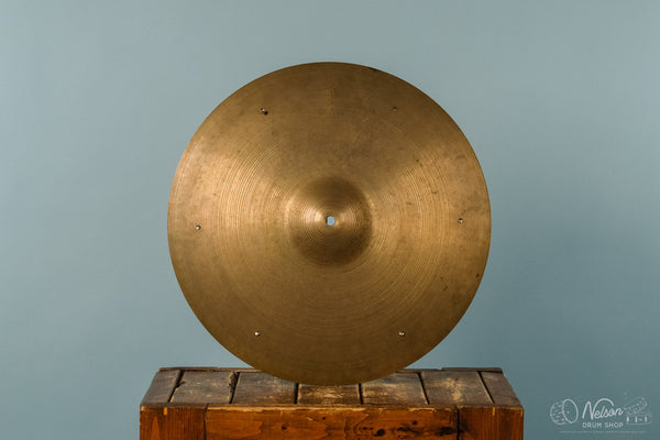 1960s Zildjian Sizzle Ride (cracked) - 18"