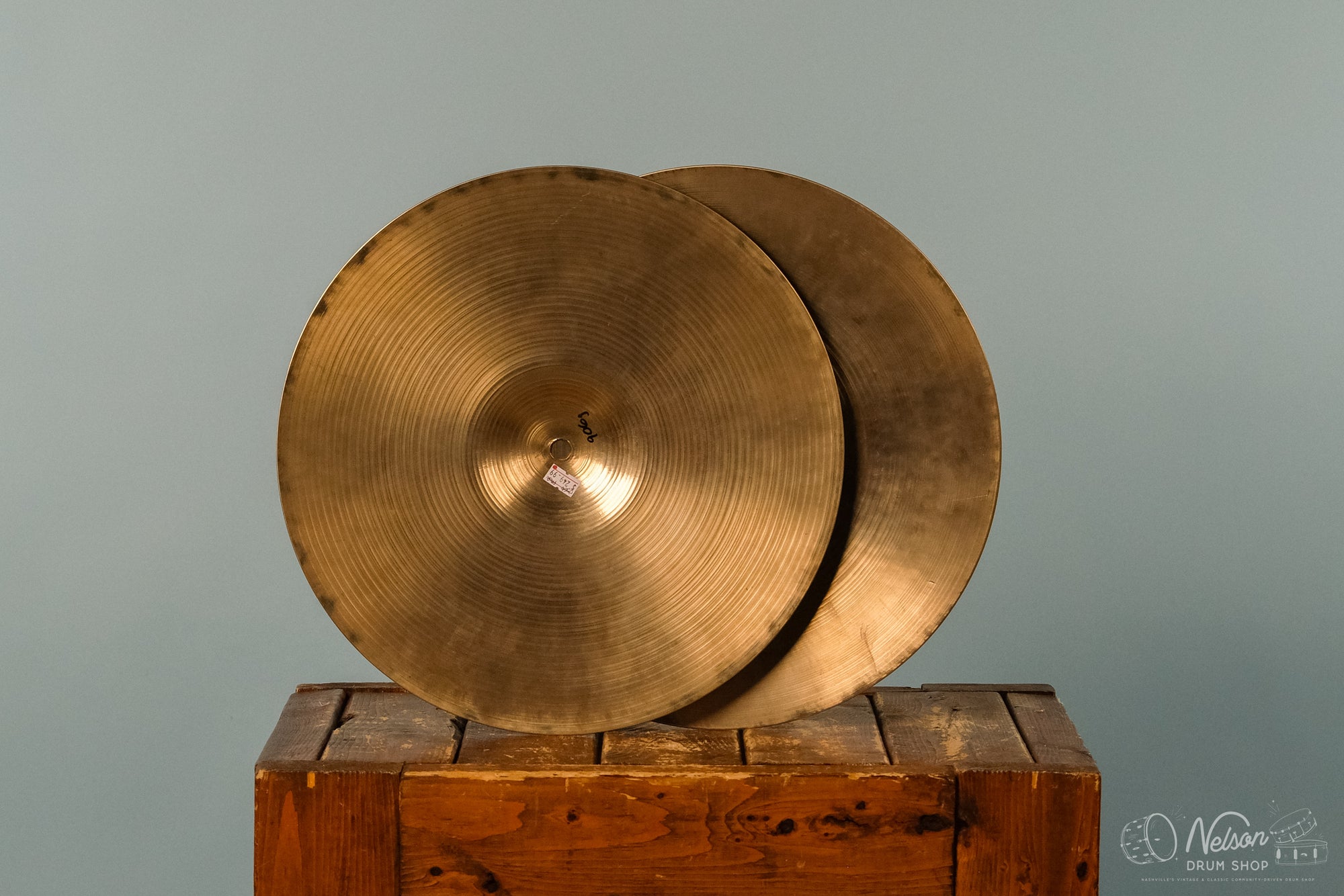 1960s/80s Zildjian Hi Hats - 14"