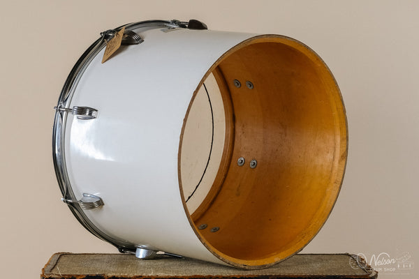 1970s Ludwig Concert Tom in White Cortex - 12x15