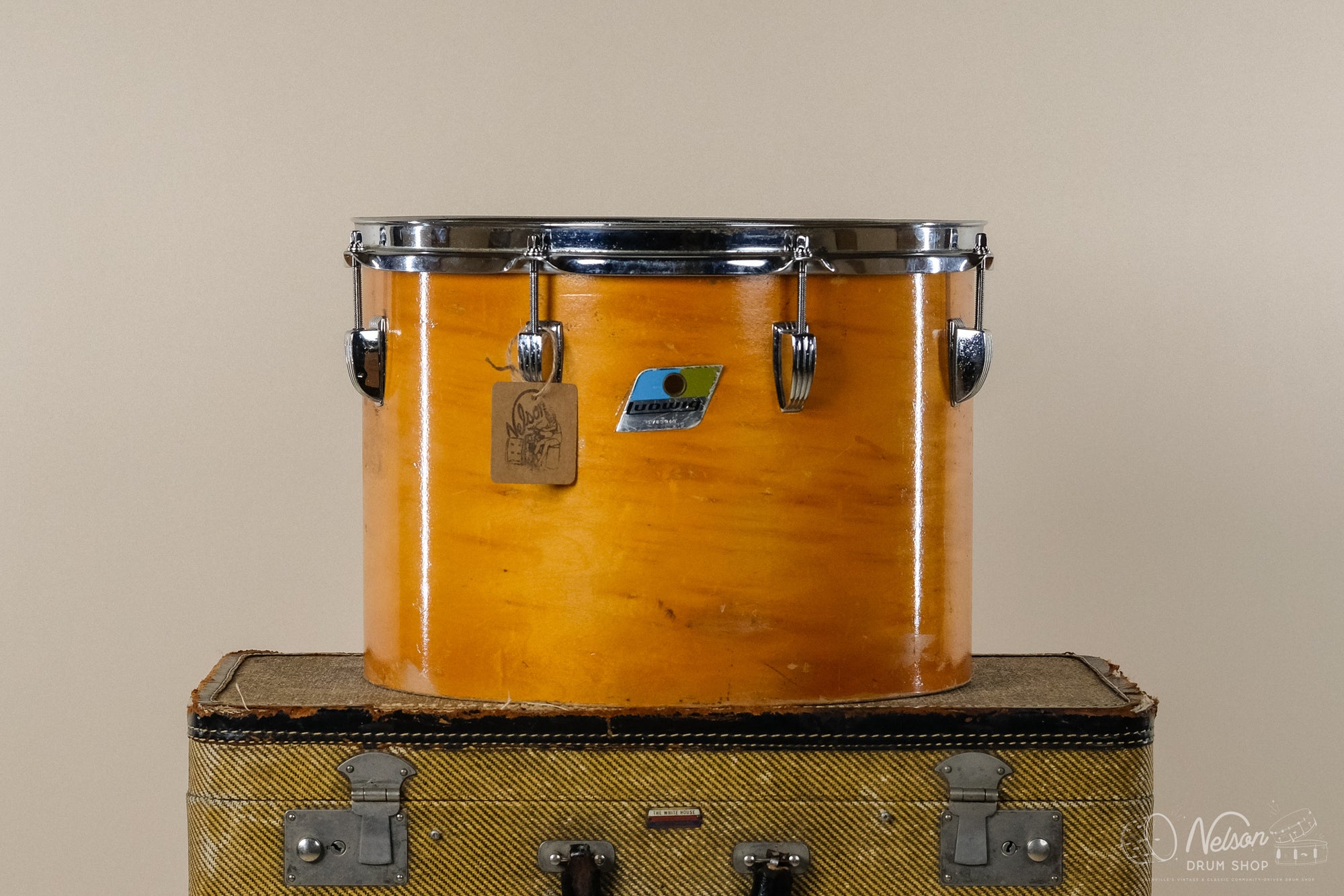 1970s Ludwig Concert Tom in Maple Thermogloss - 10x14