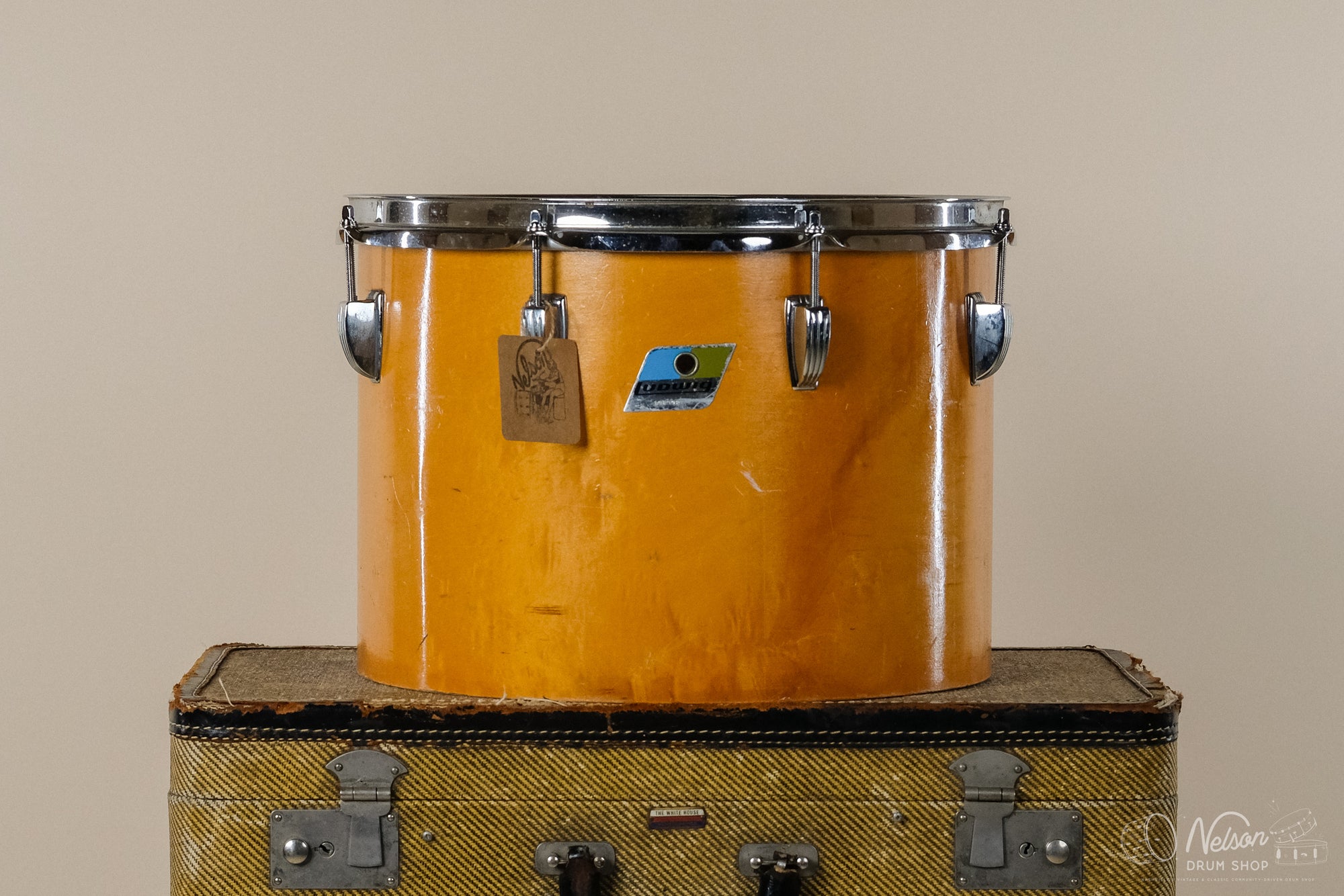 1970s Ludwig Concert Tom in Maple Thermogloss - 10x14