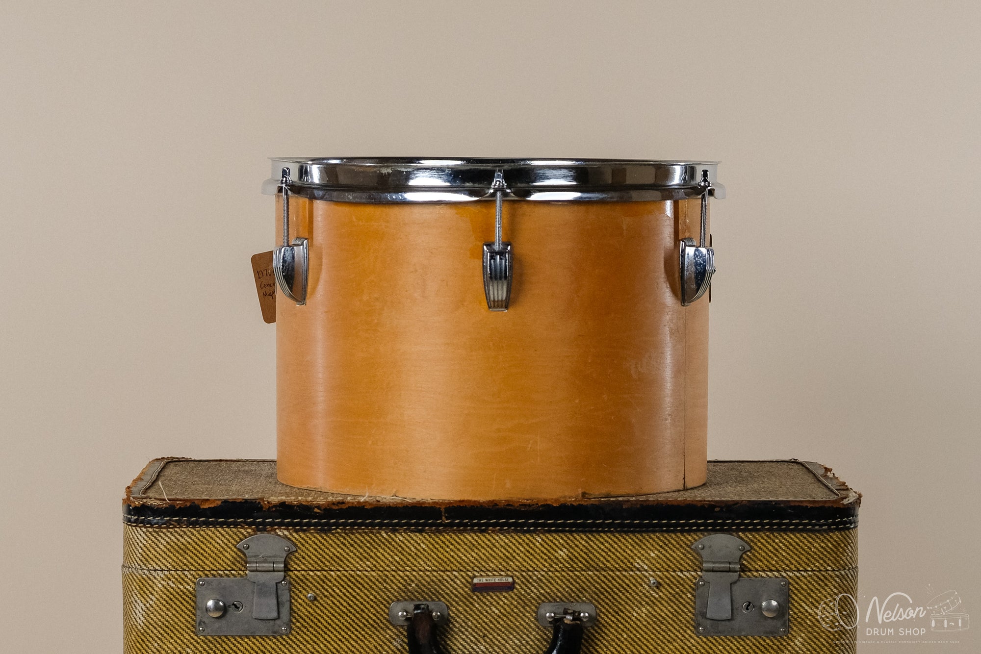 1970s Ludwig Concert Tom in Maple Thermogloss - 9x13