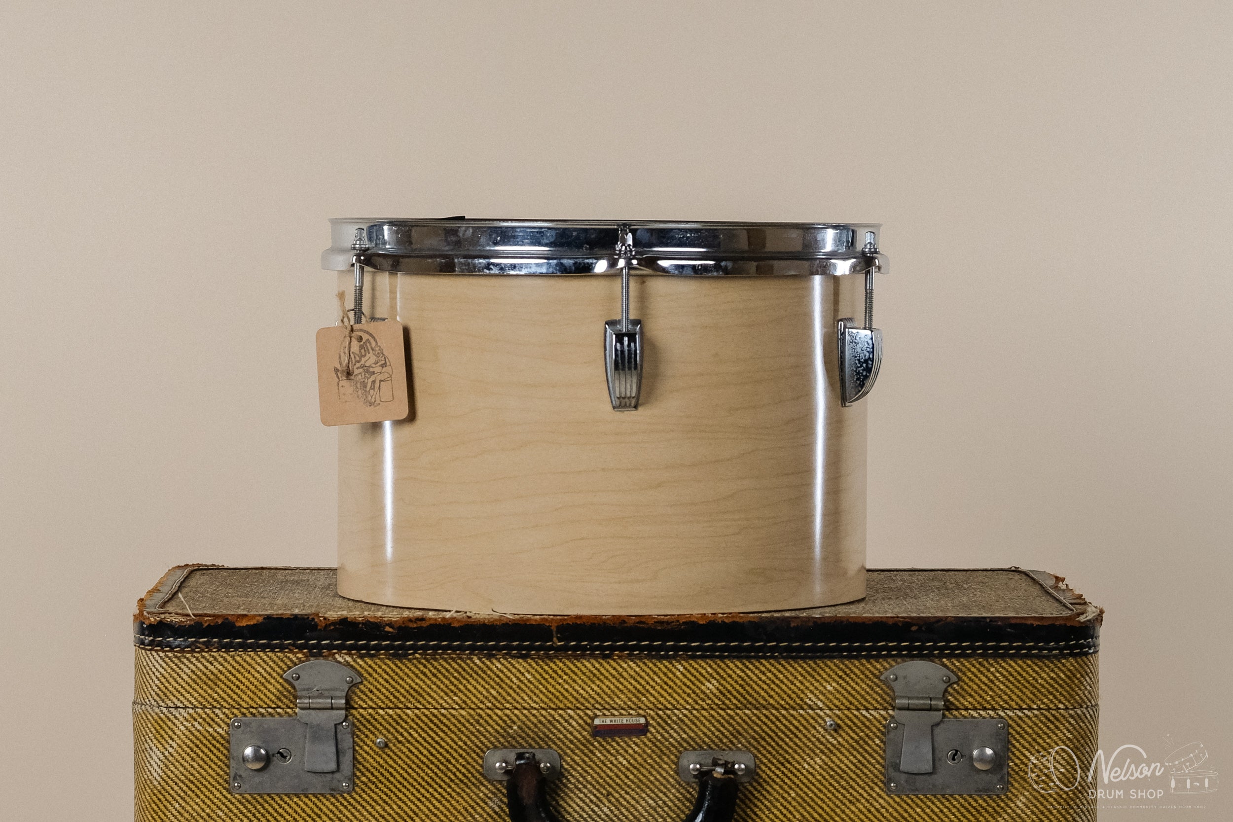 1970s Ludwig Concert Tom in Maple Cortex - 8x12 – Nelson Drum Shop
