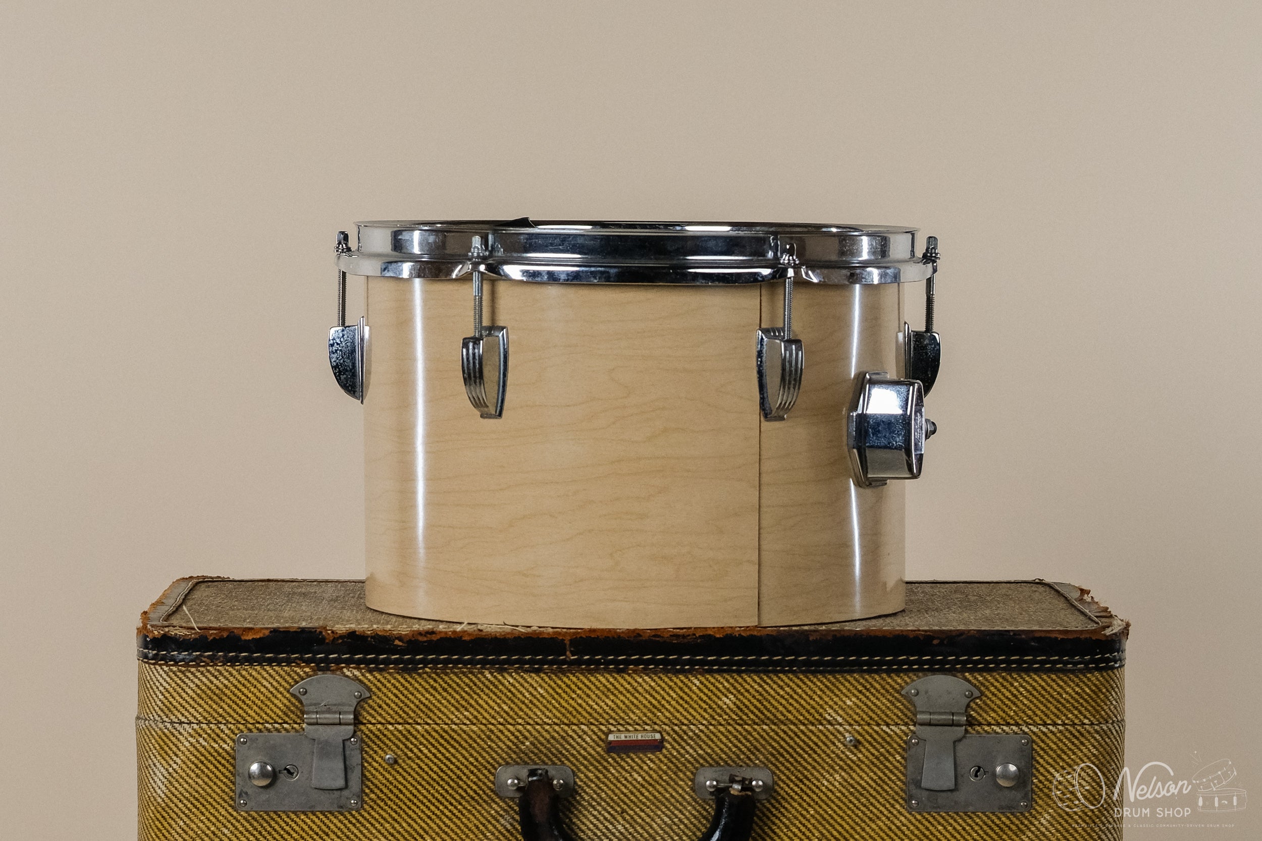 1970s Ludwig Concert Tom in Maple Cortex - 8x12 – Nelson Drum Shop