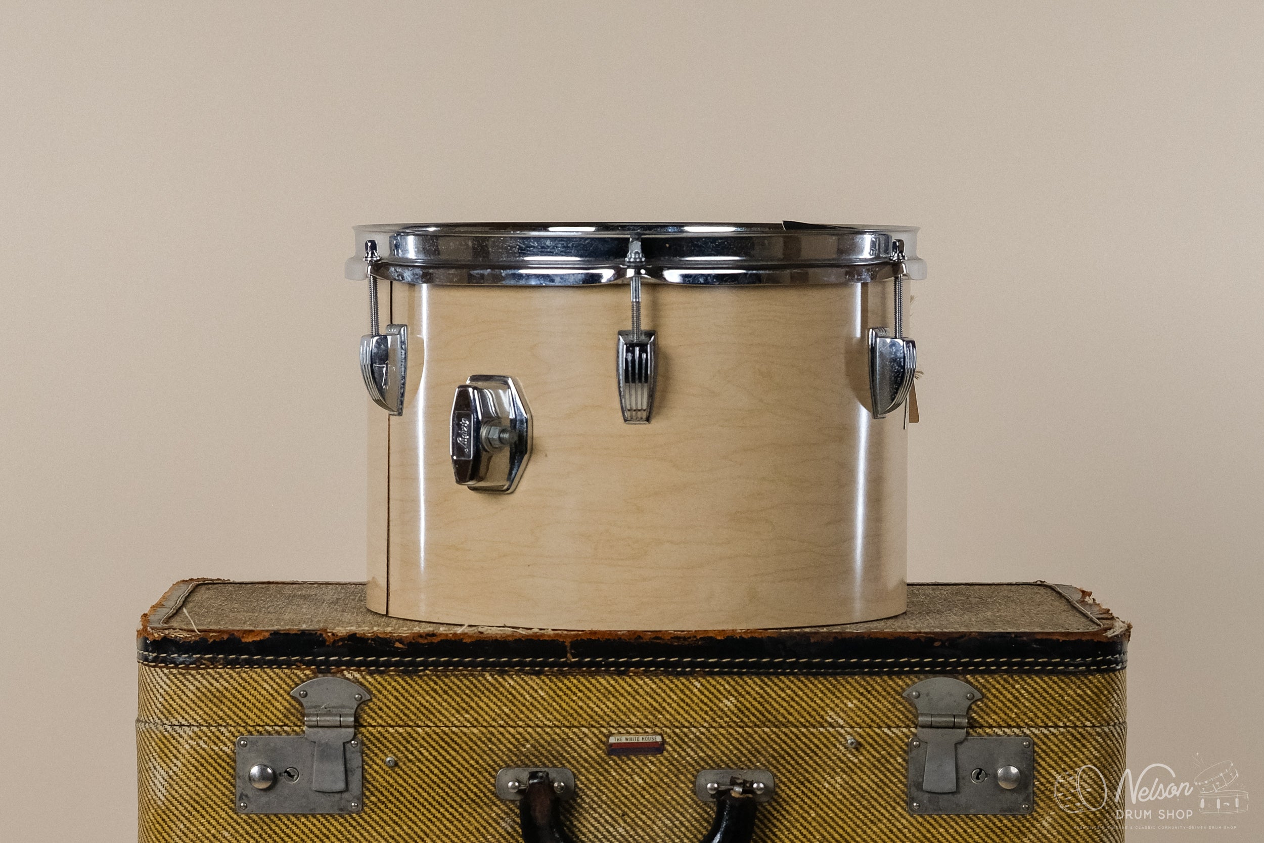 1970s Ludwig Concert Tom in Maple Cortex - 8x12 – Nelson Drum Shop