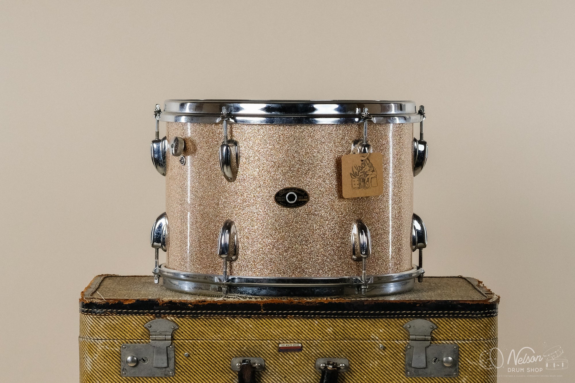 1960s Slingerland Tom in Champagne Sparkle - 9x13