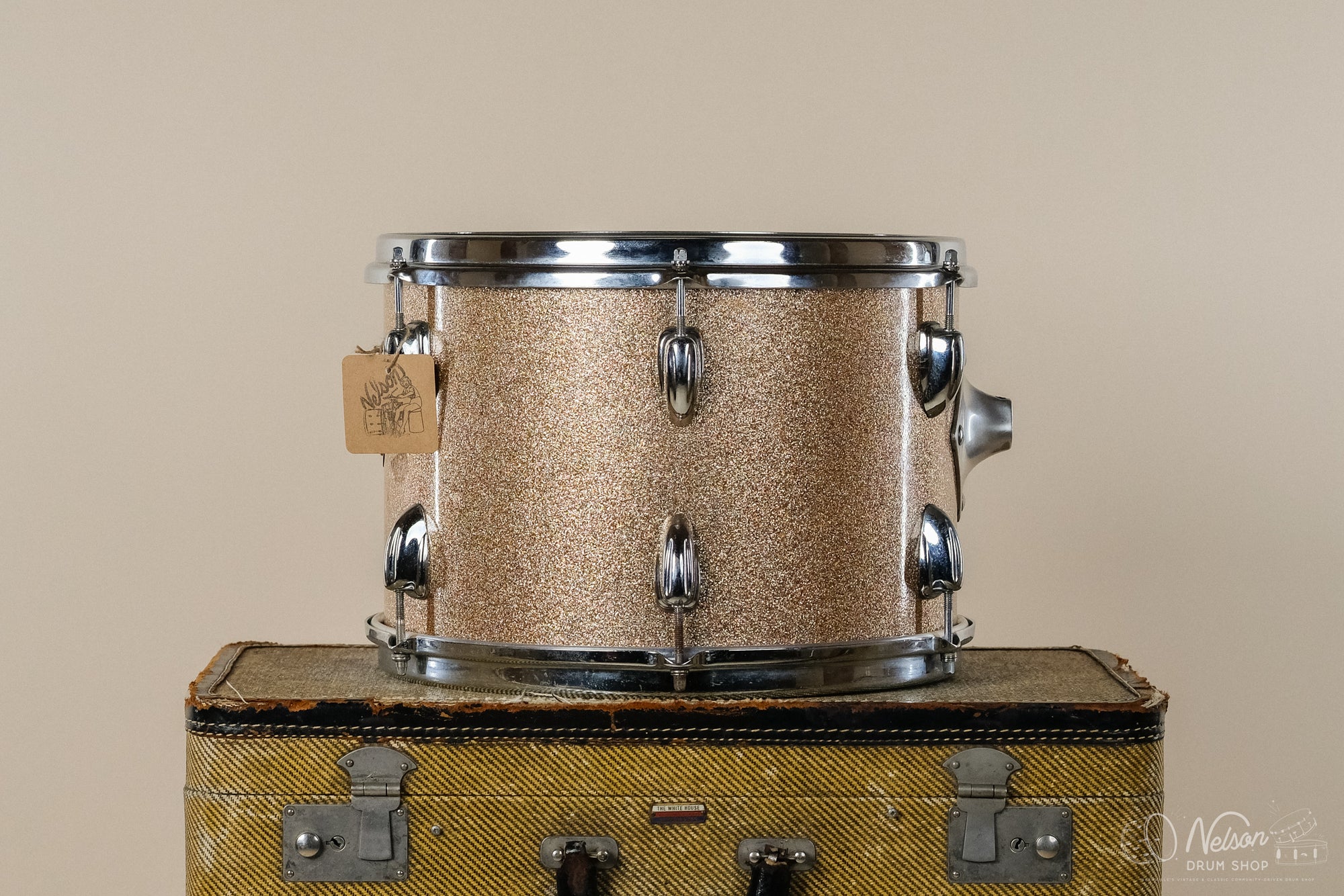 1960s Slingerland Tom in Champagne Sparkle - 9x13